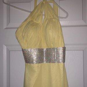 Yellow size 0 Prom/ Pageant Dress